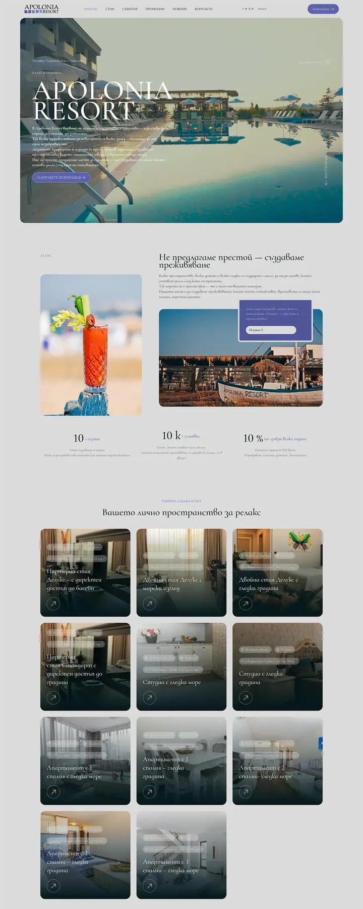 Проект Apolonia Resort на 88Lab