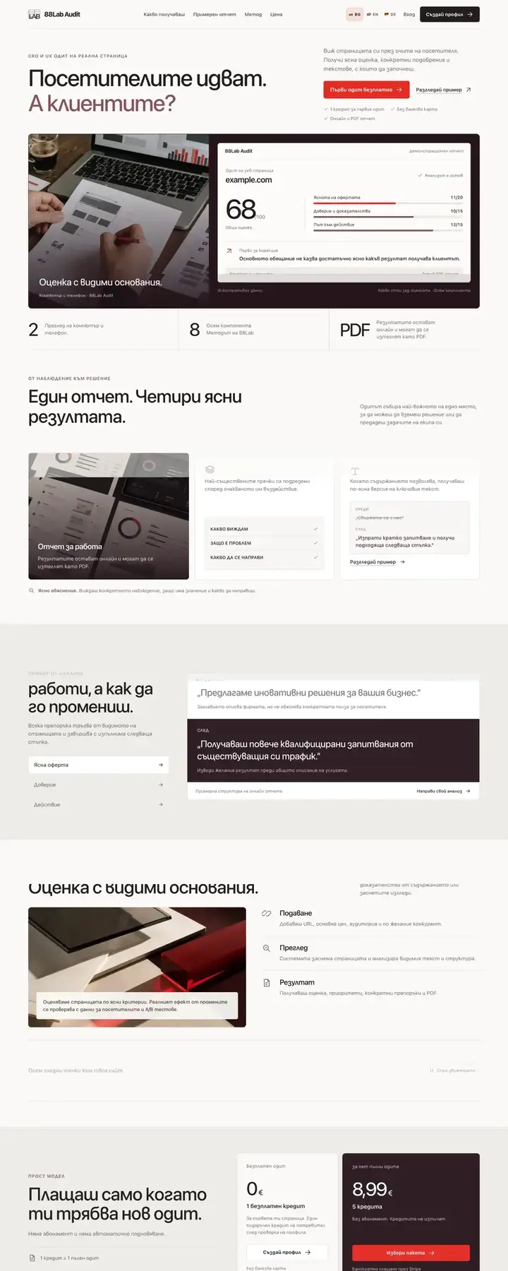 Проект analysis.88lab.eu на 88Lab